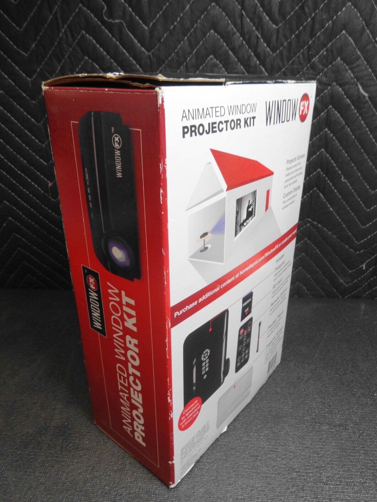 Window FX Animated Window Projector Kit Christmas Halloween Holidays Videos