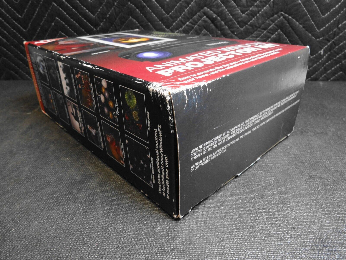 Window FX Animated Window Projector Kit Christmas Halloween Holidays Videos