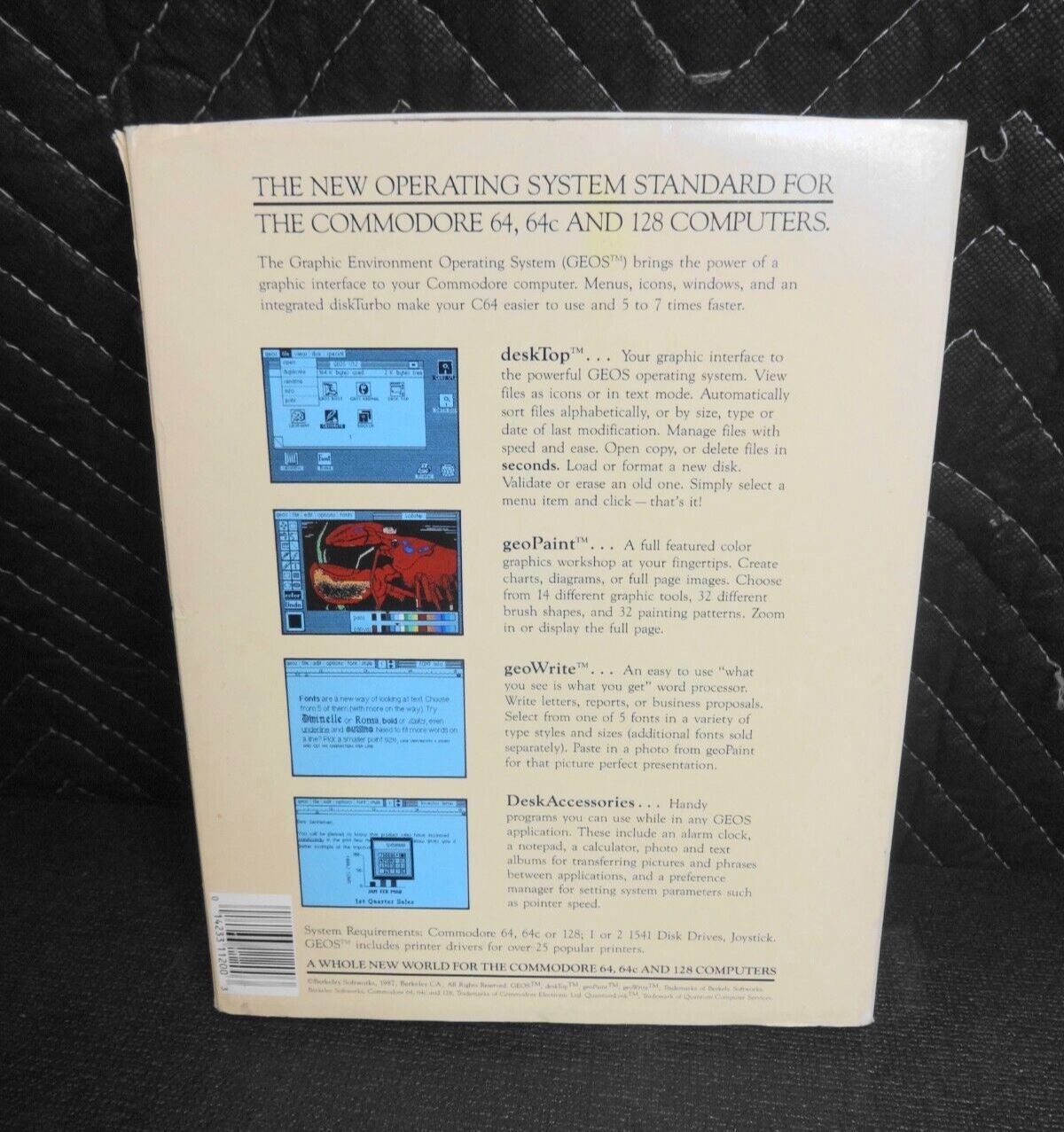 GEOS Graphic Environment Operating System For Commodore 64