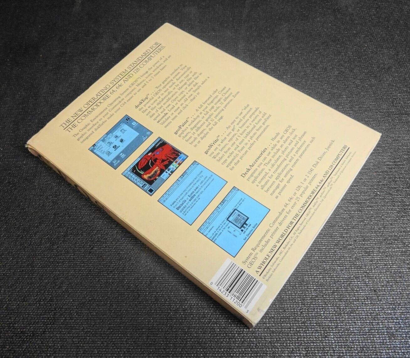 GEOS Graphic Environment Operating System For Commodore 64