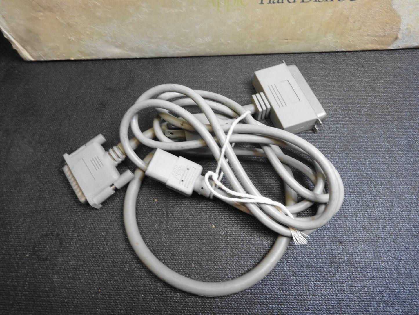 Vintage Apple Hard Disc 20SC Model M2604 w/ Original Box, Cables & Inserts