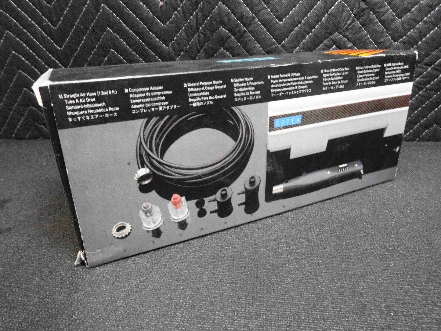 NOS TESTORS Aztek Airbrush 3000 S Series Vintage in retail package - NIB