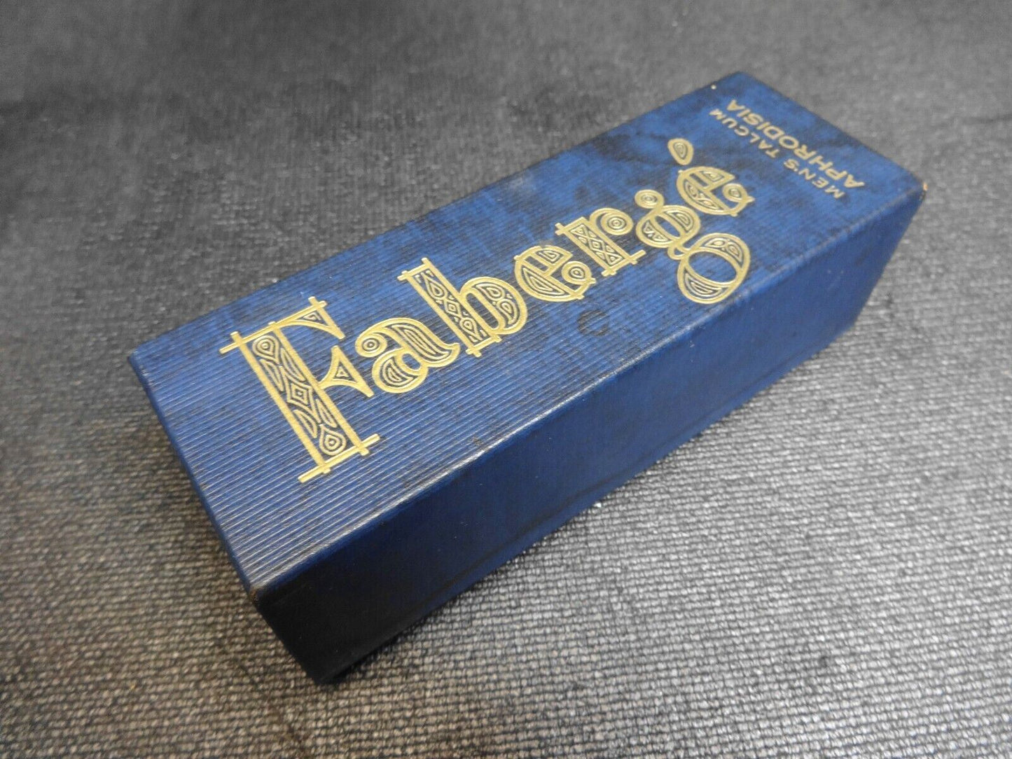 Vintage Aphrodisia Men's Talcum Powder 4.0 Oz. By Faberge in original box