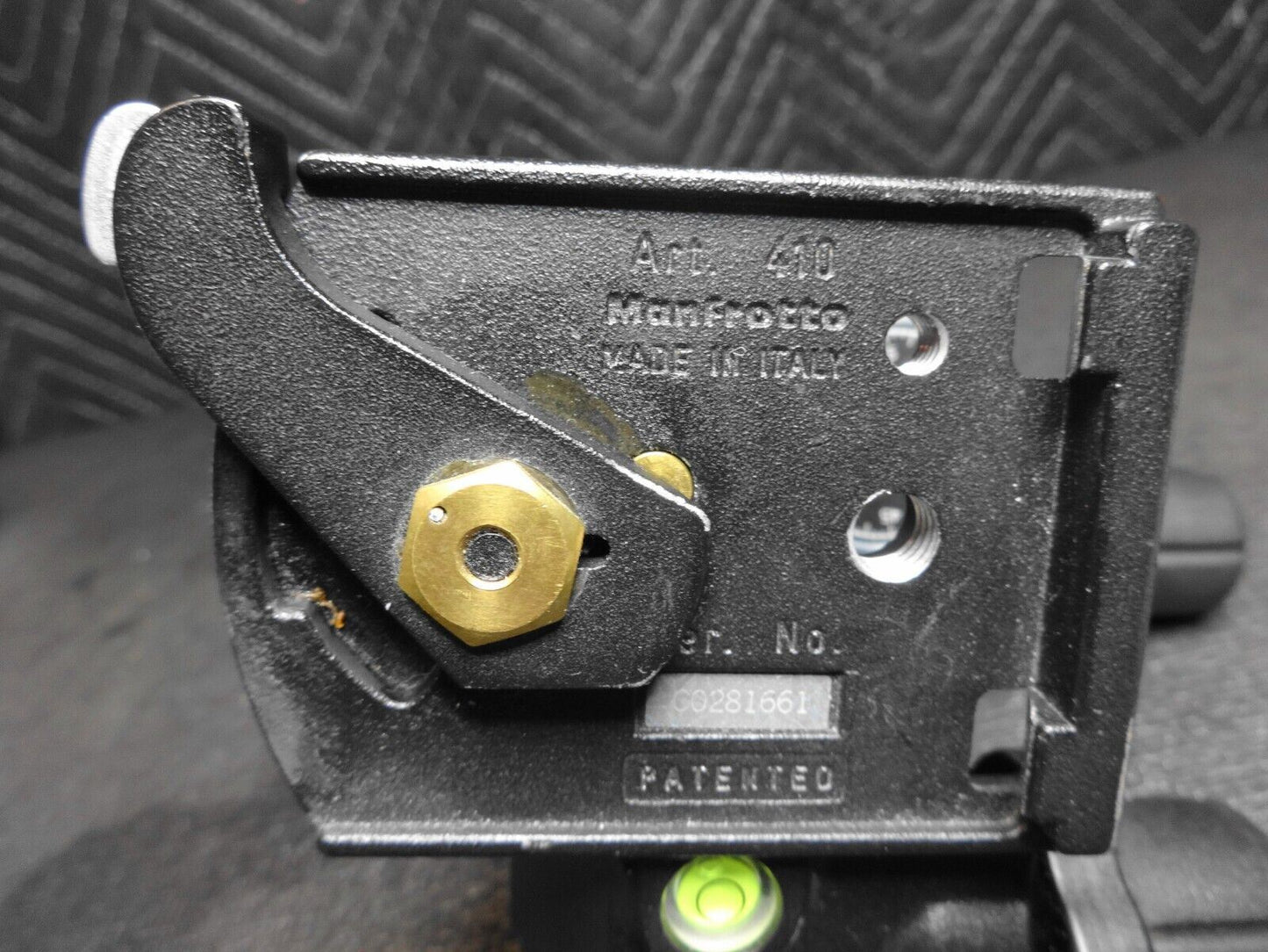 Bogen Manfrotto 3275 Three Way Pan Tilt Head - Made In Italy