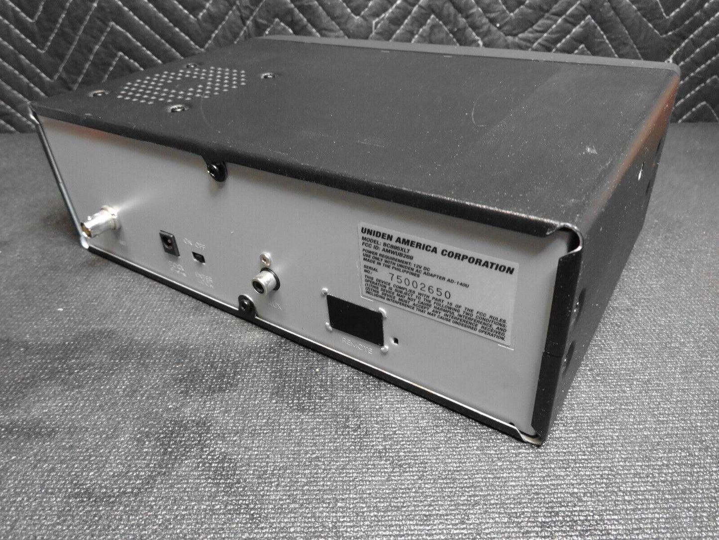 Uniden Bearcat BC895XLT TrunkTracker 300 Channel Base Scanner