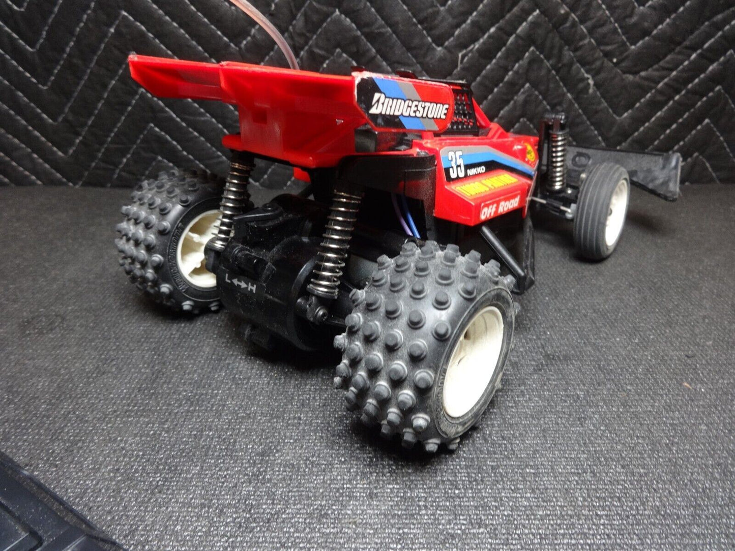 Vintage 1980s Nikko Turbo Panther #35 Remote Control RC Car Buggy *READ*