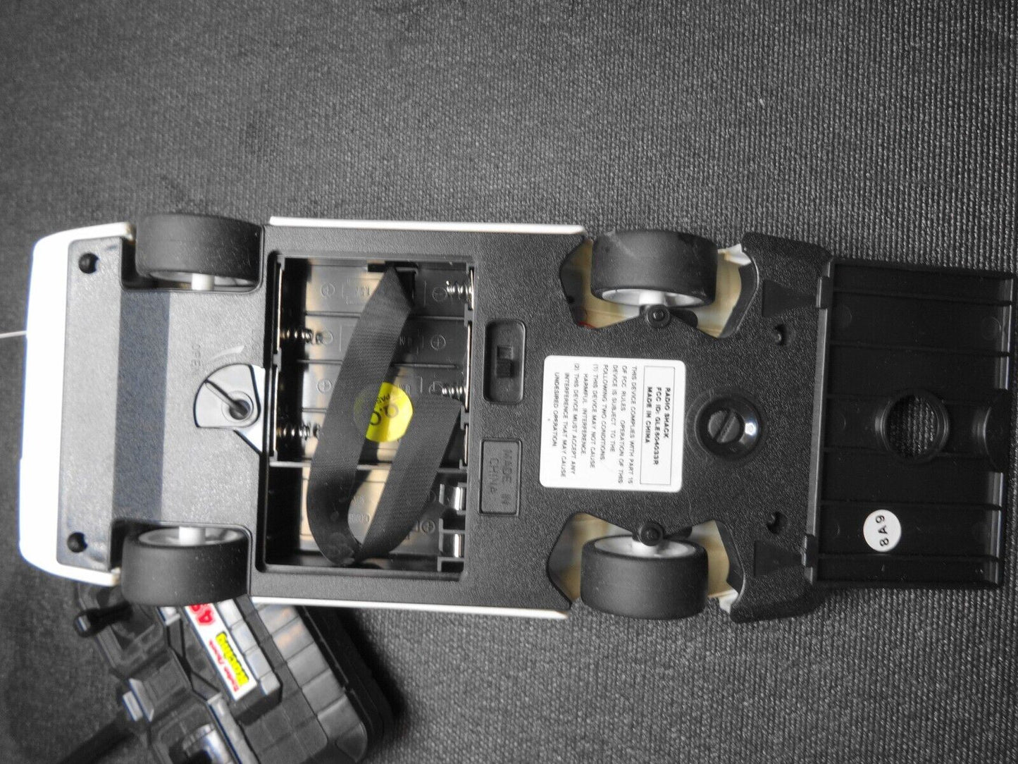 Vintage Radio Shack Remote Control Porsche - Racing Team 49 RC R/C Car - CLEAN!