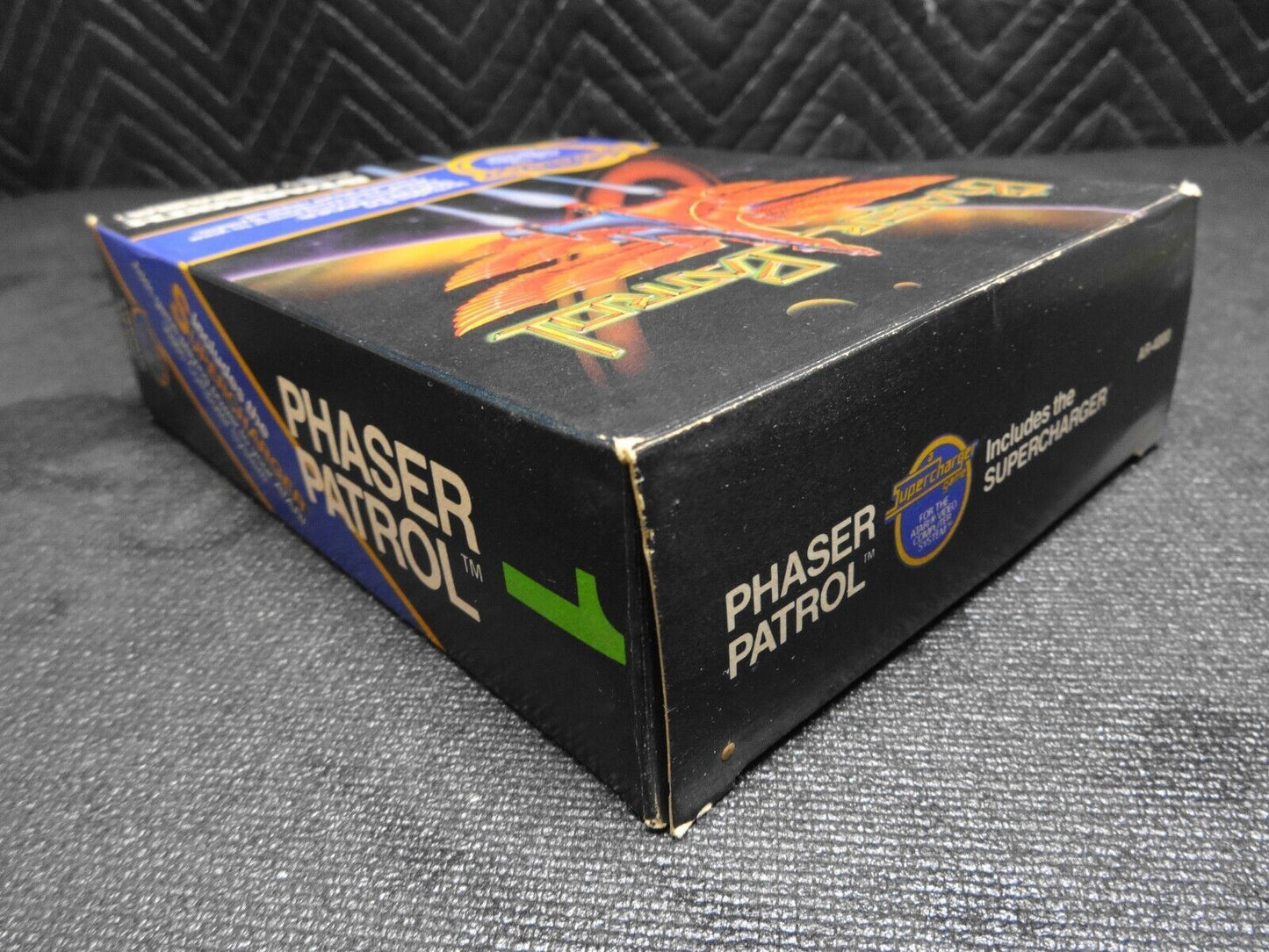 Phaser Patrol Supercharger Bundle Atari 2600 Video Game Complete in Big Box
