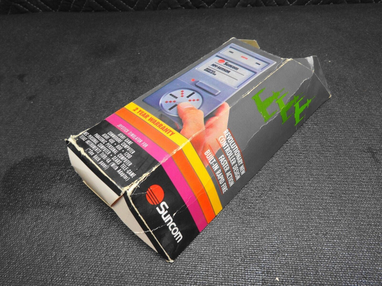 Suncom Joy-Sensor Joystick Simulator Controller for Atari/Commodore Computers