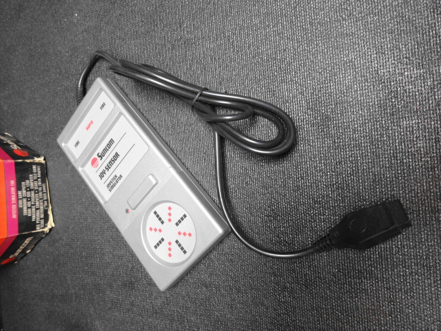 Suncom Joy-Sensor Joystick Simulator Controller for Atari/Commodore Computers