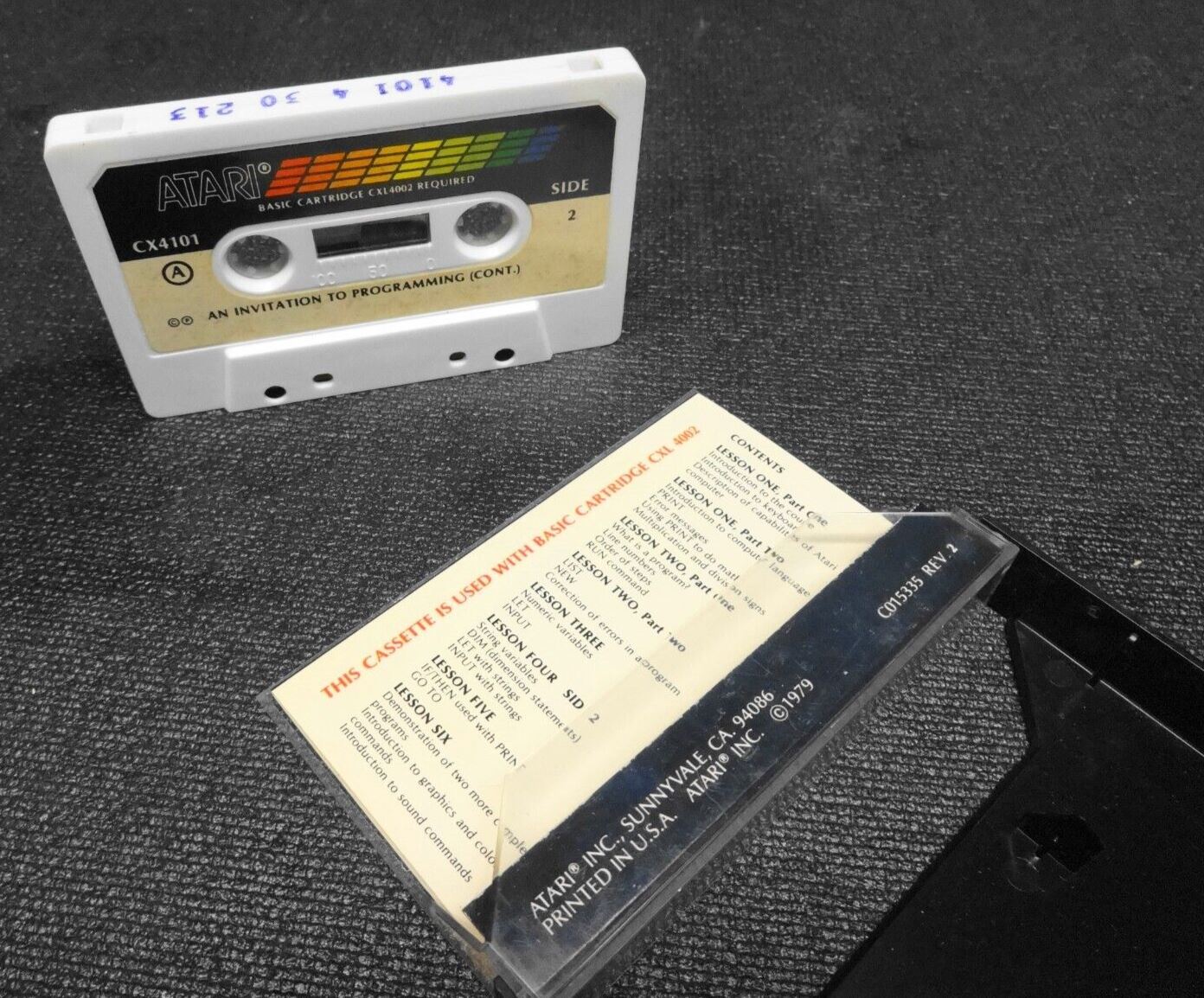 Atari 400/800/XE/XT An Invitation To Programming Cassette Tape - CX-4101
