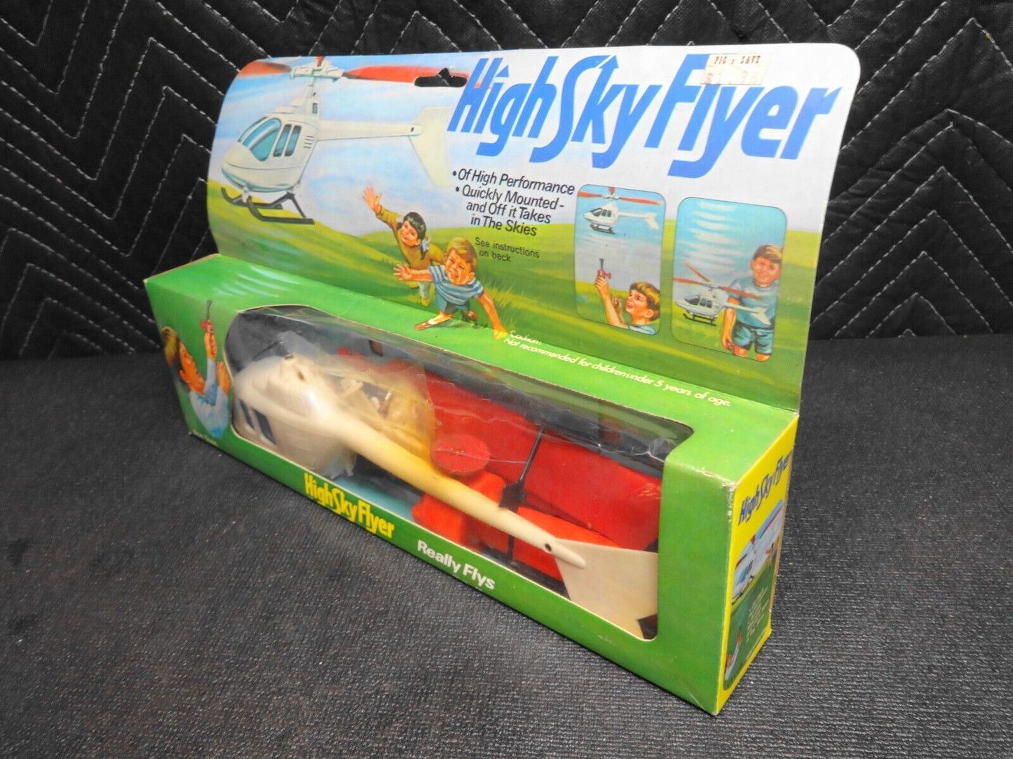 Vintage HighSkyFlyer Toy Helicopter - High Sky Flyer from Pic N Save NIB NOS