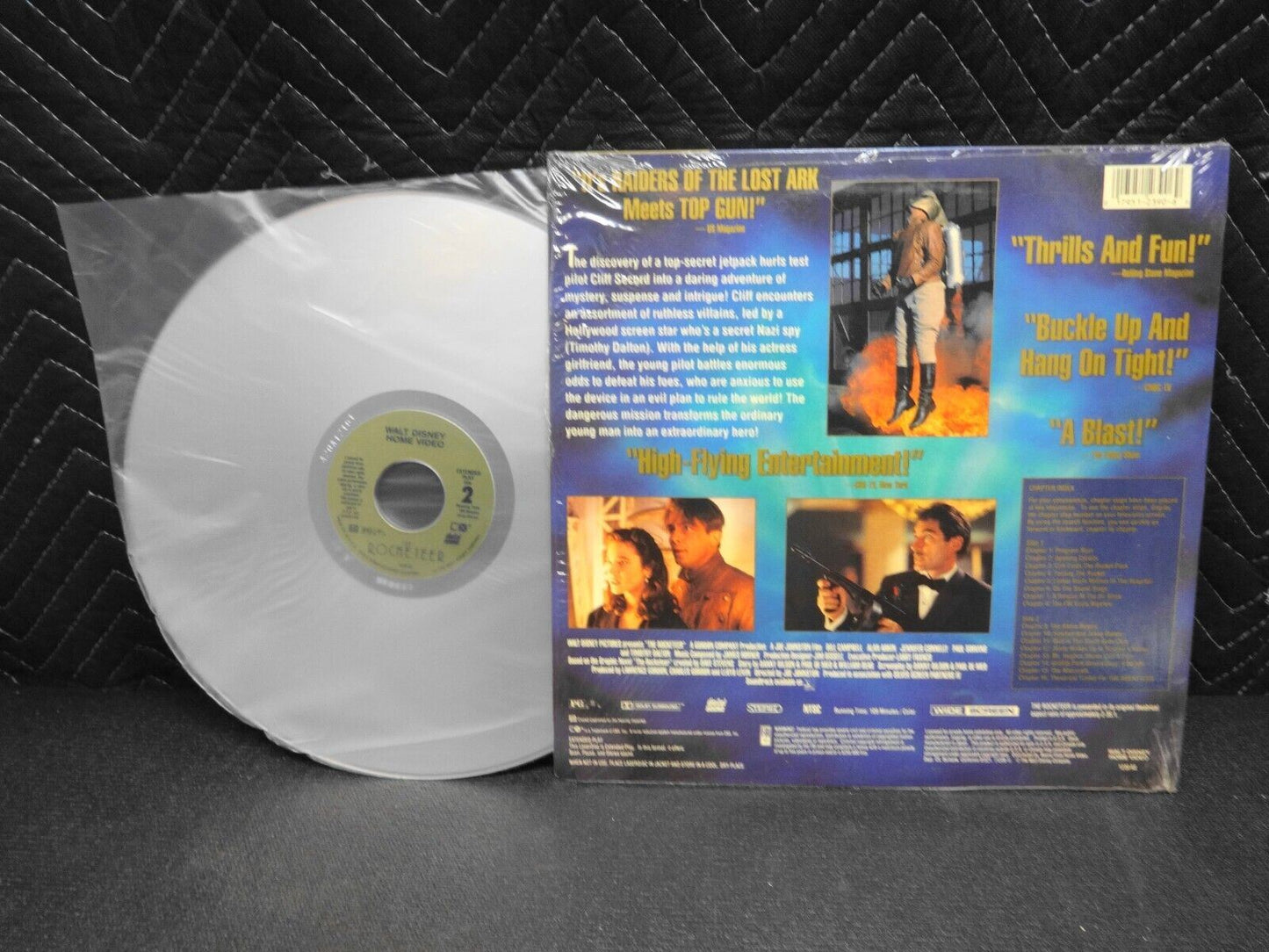 The Rocketeer (LaserDisc Disney 1991 Widescreen) Jennifer Connelly Tim Dalton