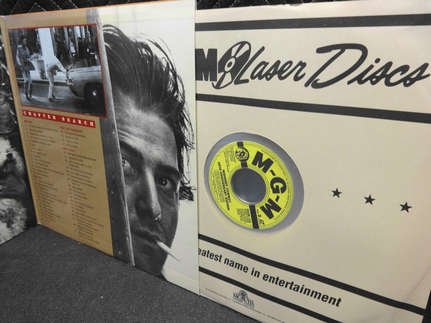 Midnight Cowboy 1969 Laserdisc 25th Anniversary Edtion Jon Voight Dustin Hoffman