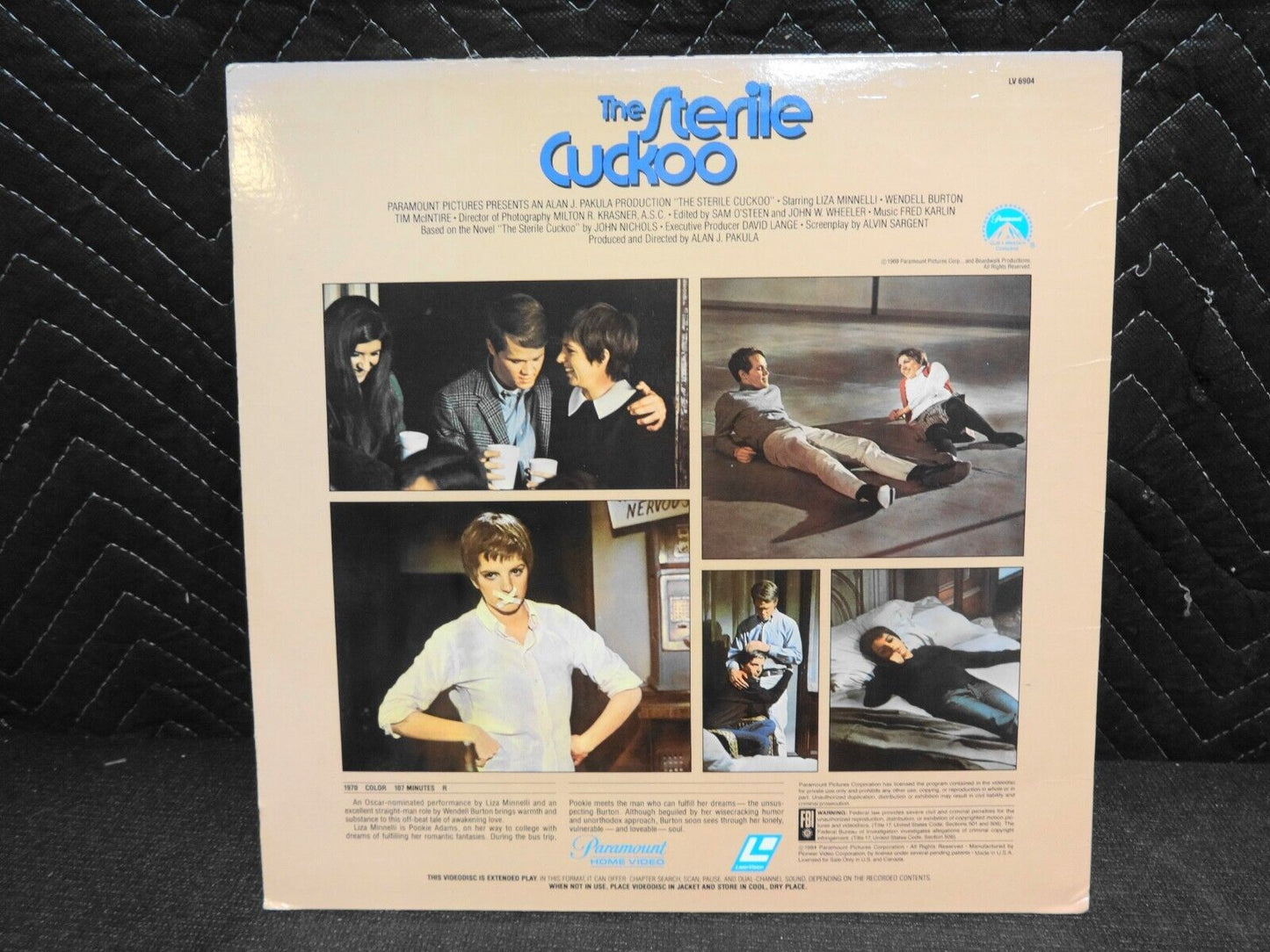 The Sterile Cuckoo Laserdisc LD