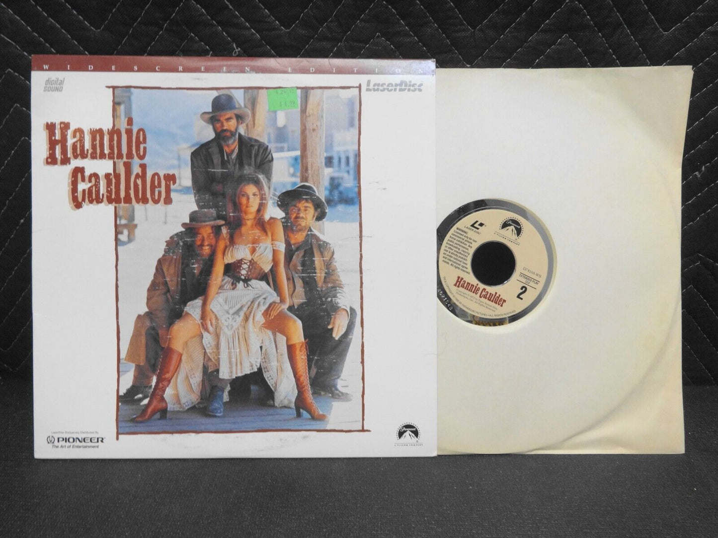 Hannie Caulder LASERDISC Raquel Welch NOT A DVD Robert Culp Christopher Lee