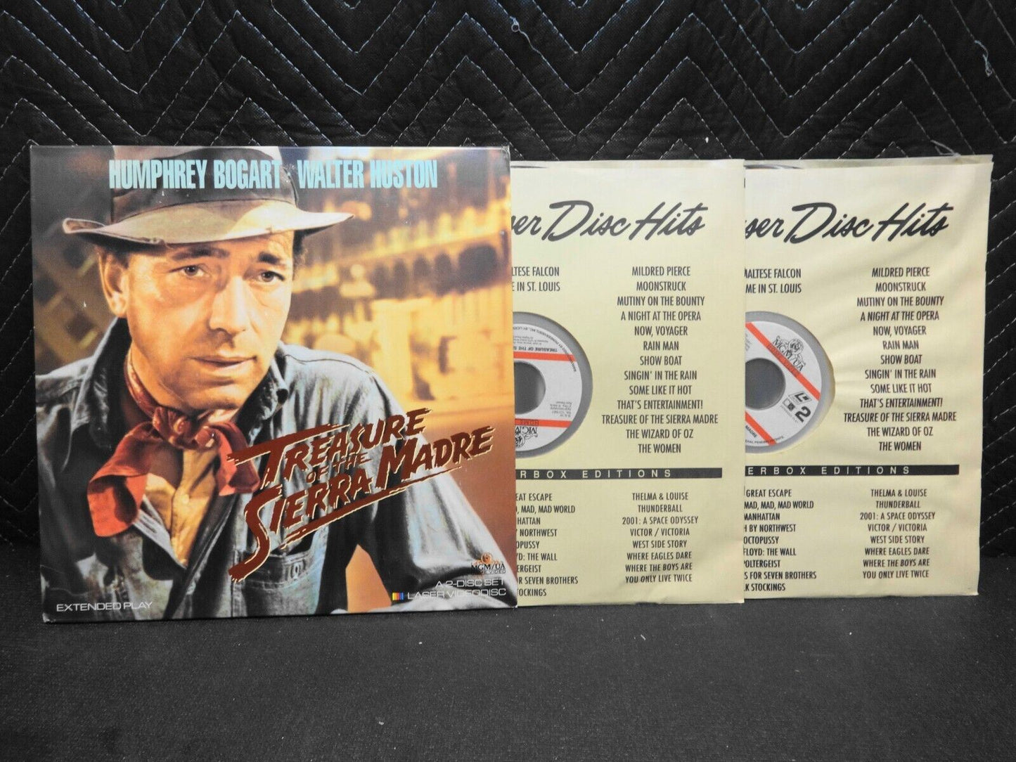 TREASURE OF THE SIERRA MADRE laserdisc 2 Disc/Extended Play