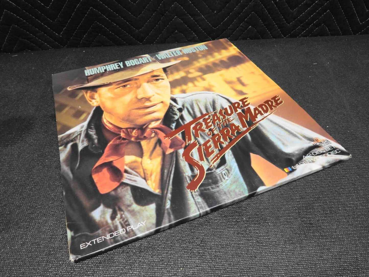 TREASURE OF THE SIERRA MADRE laserdisc 2 Disc/Extended Play