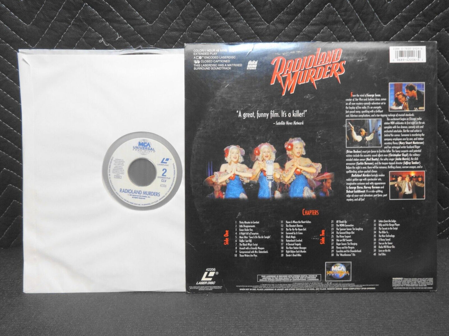 Radioland Murders (1994) - Laserdisc LD