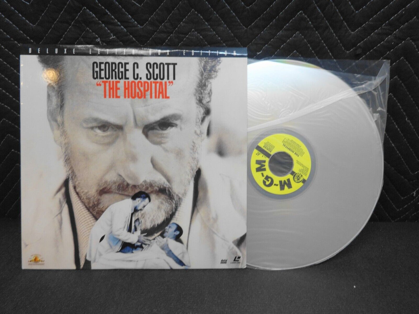 The Hospital 1971 Laserdisc George C Scott, Diana Rigg Letter-Box