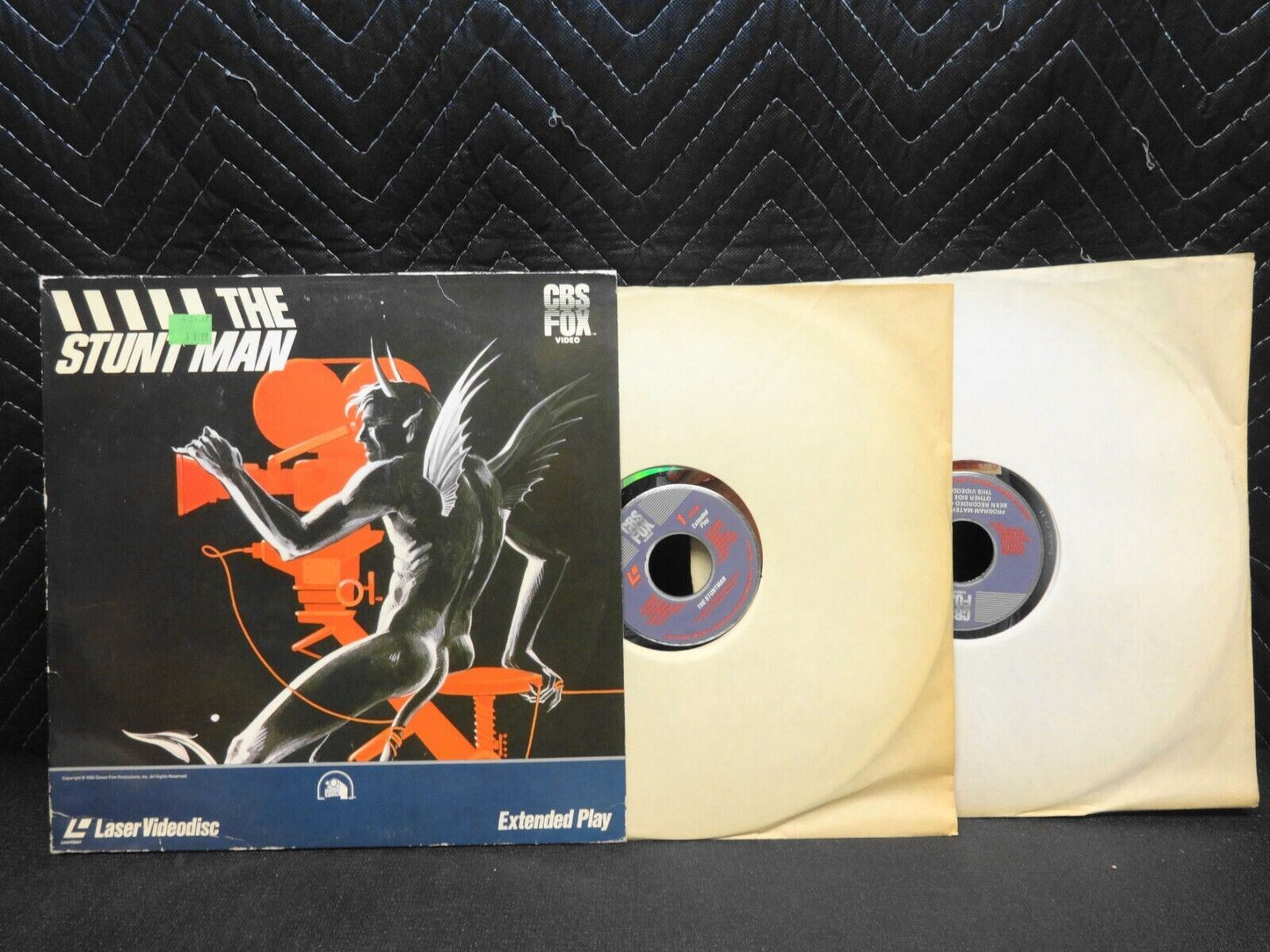 THE STUNT MAN - Laserdisc LD - GREAT FILM RICHARD RUSH