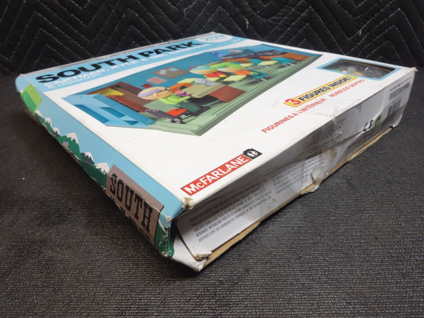 CLASSROOM Cartman KYLE Mr Garrison Figures SOUTH PARK McFarlane CONSTRUCTION SET