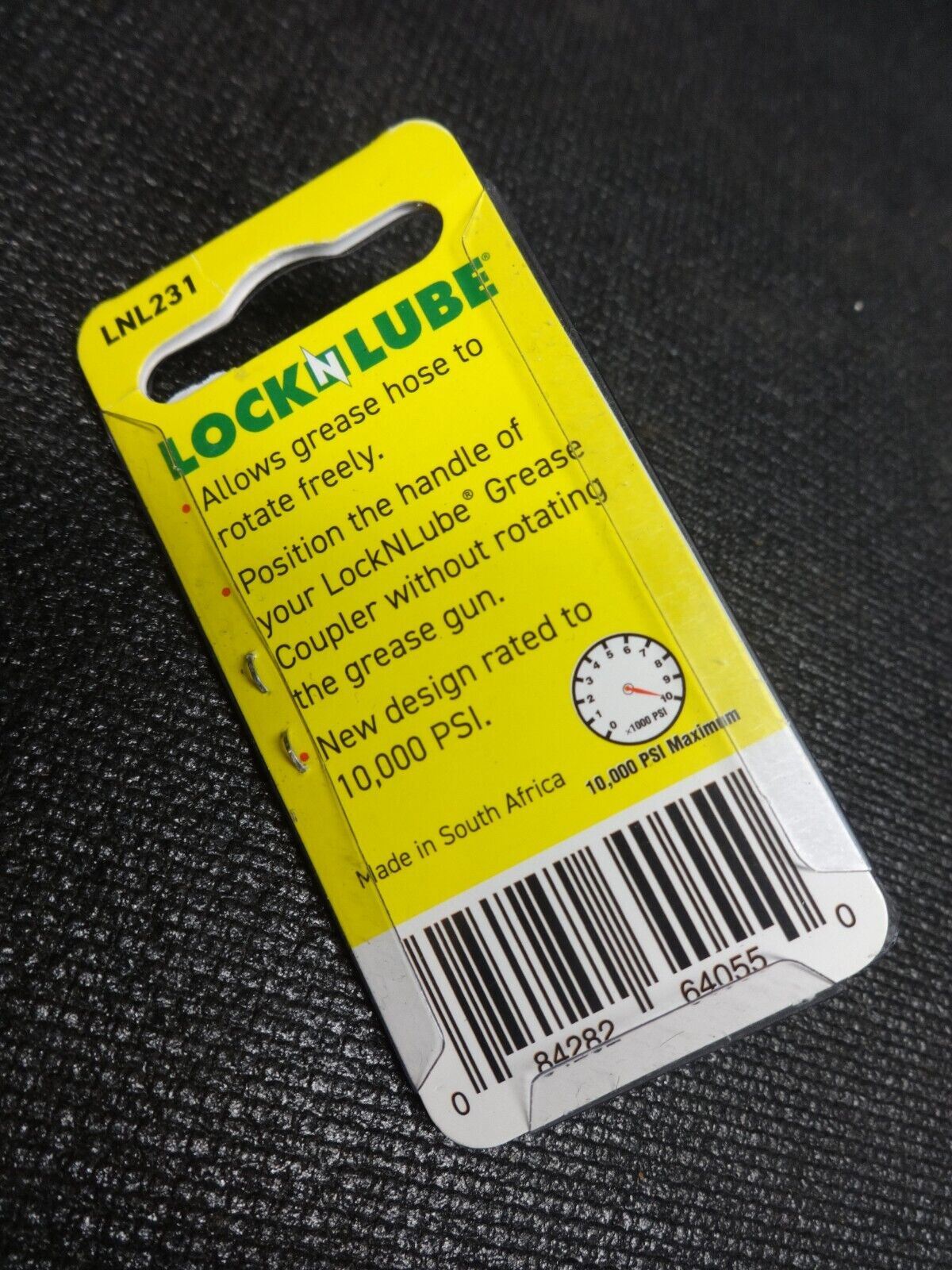 LockNLube Grease Hose Swivel - 10,000 PSI