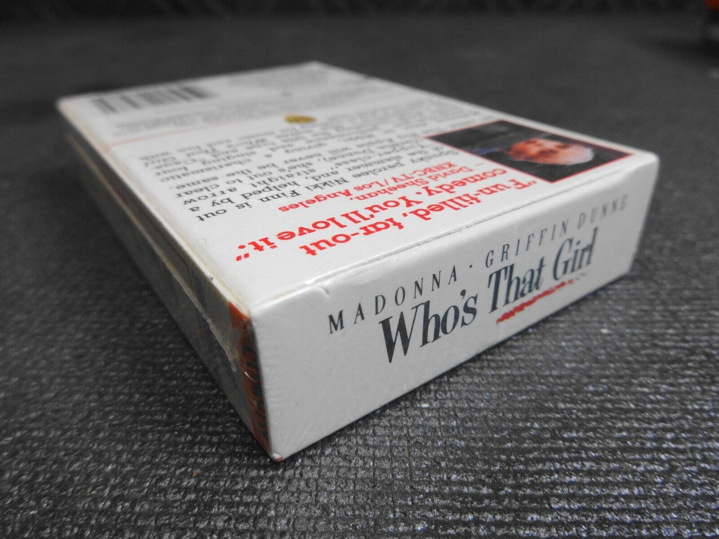 RARE - Who's That Girl Video 8 8mm Video Cassette NEW & SEALED - Madonna