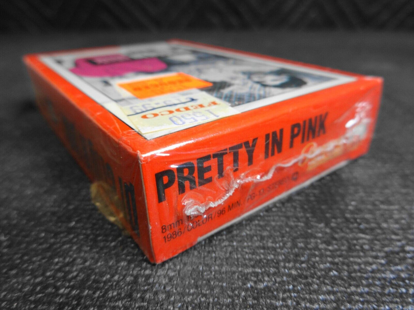 Pretty in Pink on Video 8 Cassette in factory sealed package - Molly Ringwald