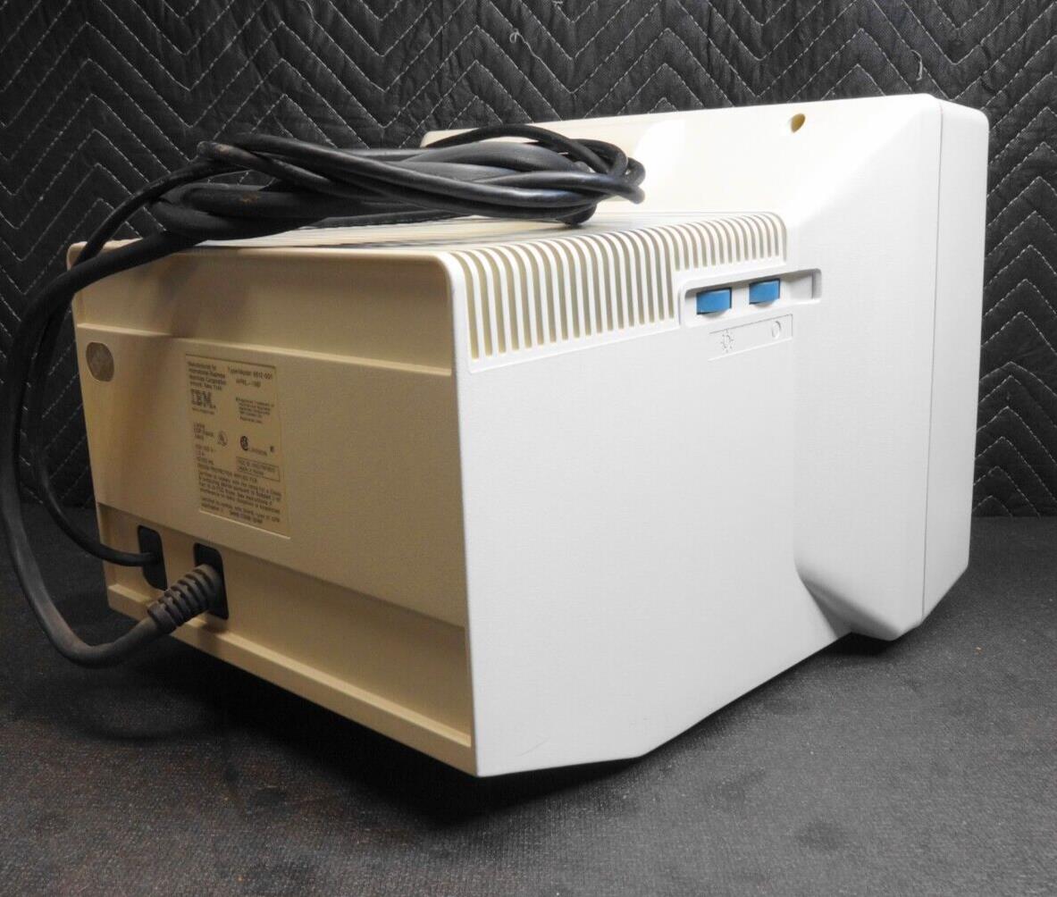 IBM PS/2 8512-001 VGA/XGA 14" Color CRT Monitor for Vintage IBM PC Computer