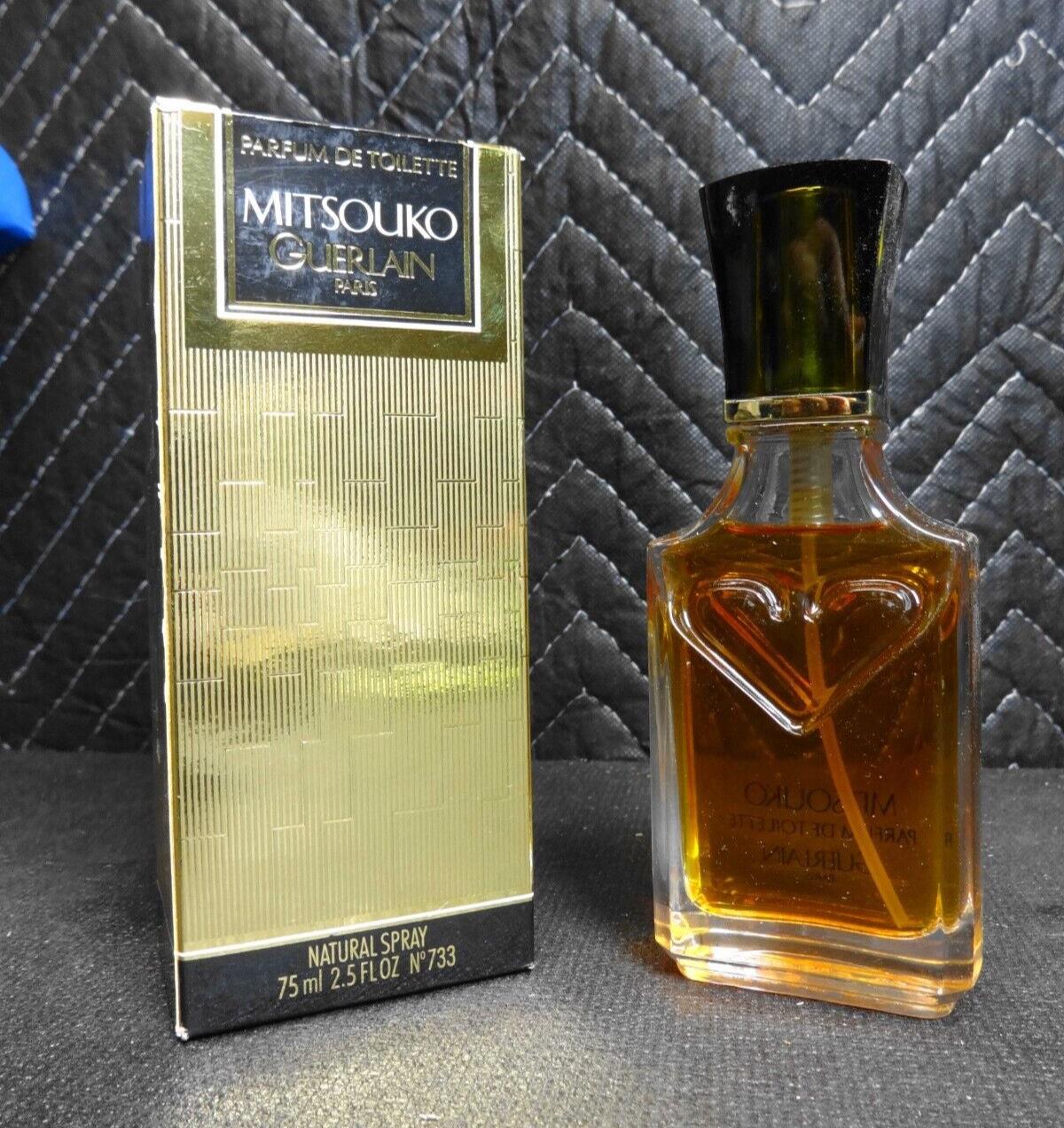 1983 GUERLAIN PARIS MITSOUKO Parfum De Toilette 75 ml Spray - Vintage Formula