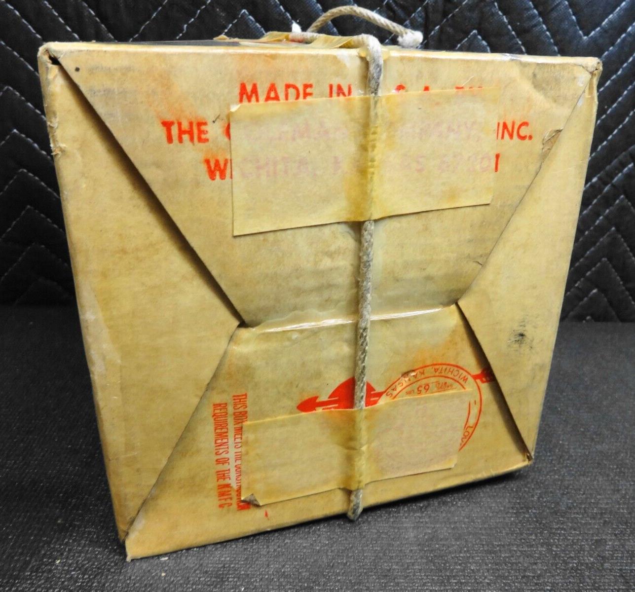 Vintage Coleman 502 stove & 501-960 Sportster Cook Kit in Original 501 Box