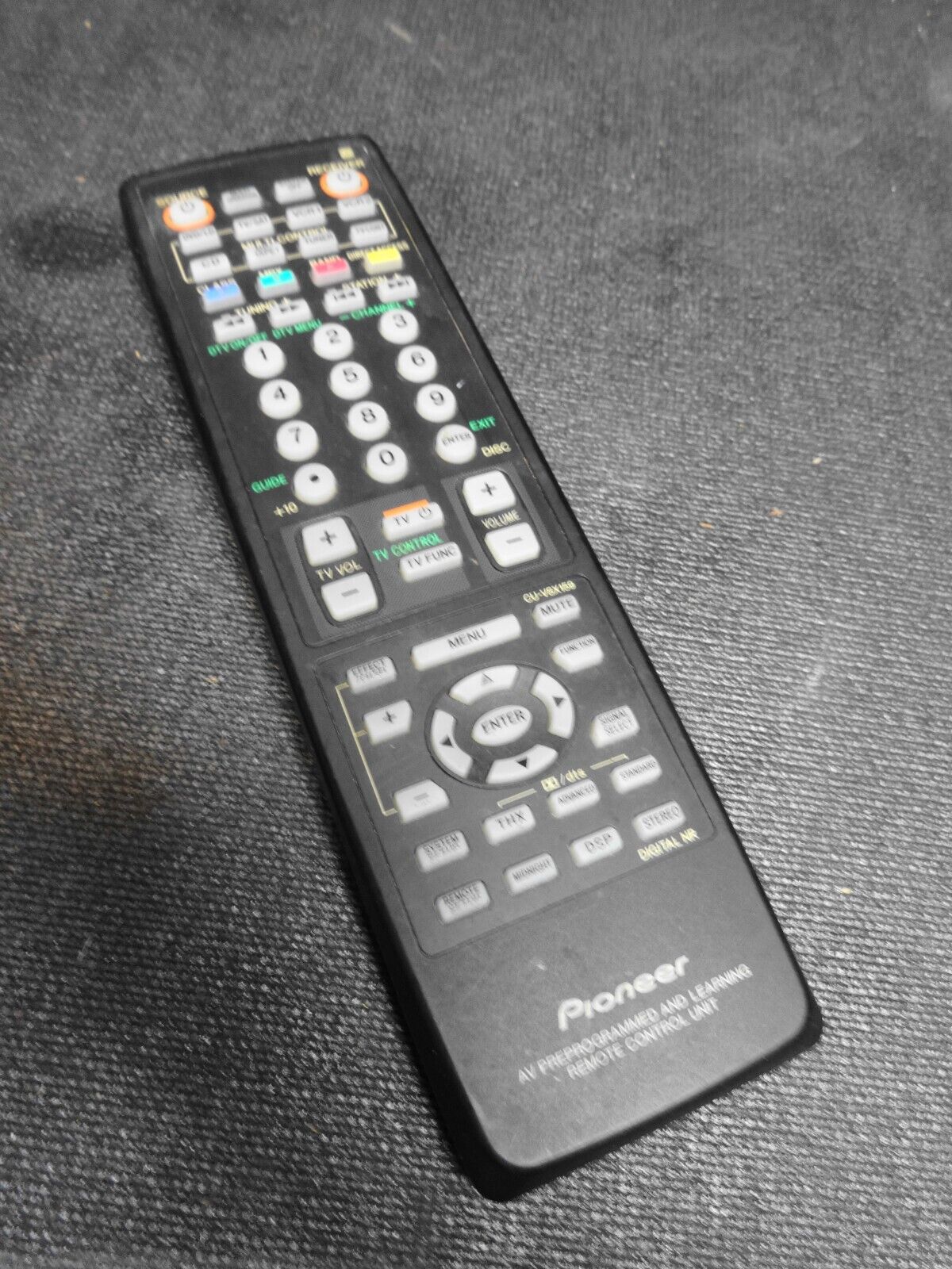 Pioneer CU-VSX159 Genuine AV Preprogrammed & Learning Remote