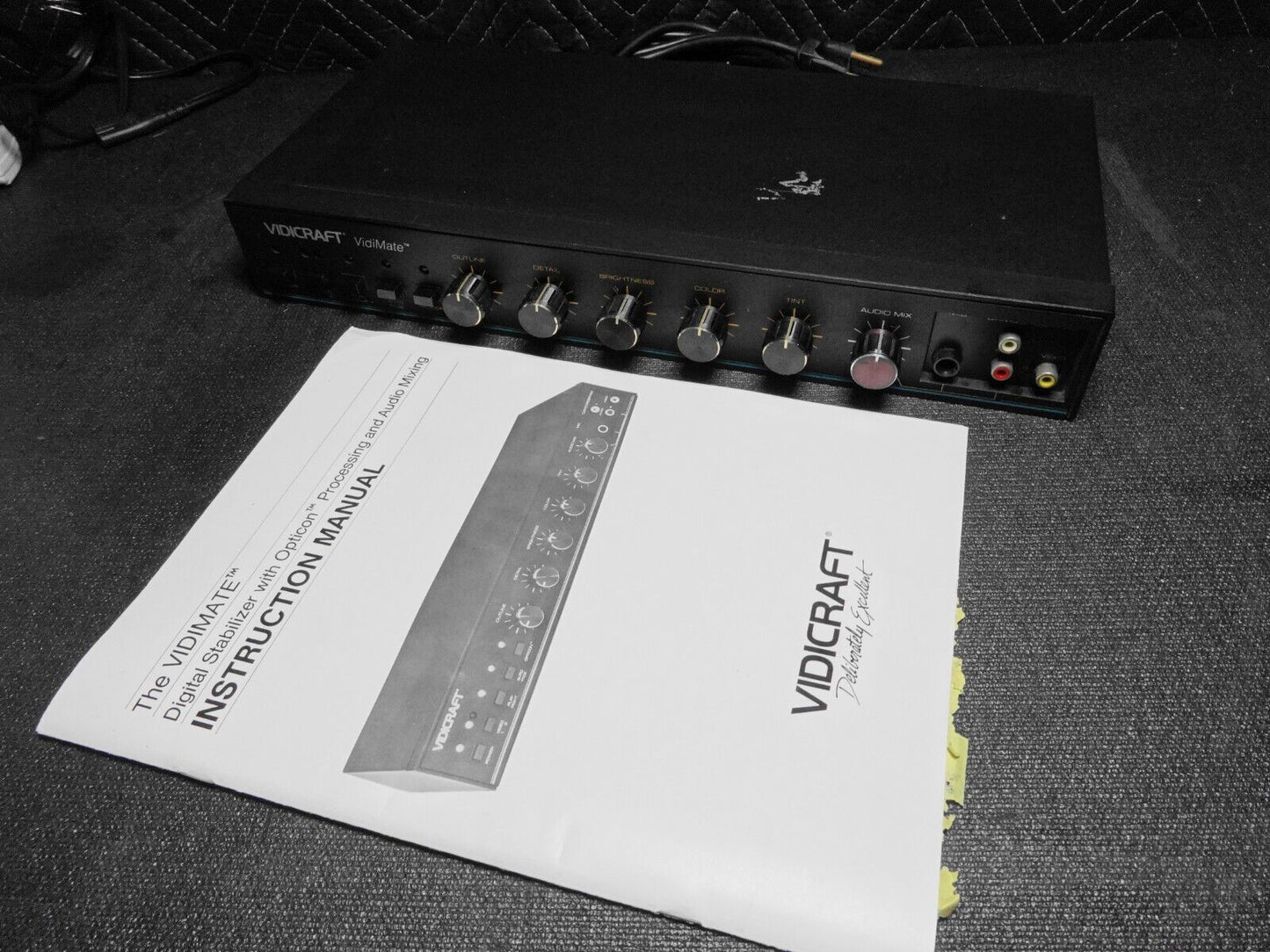 VIDICRAFT VidiMate Digital Stabilizer Opticon Processing w/ Manual