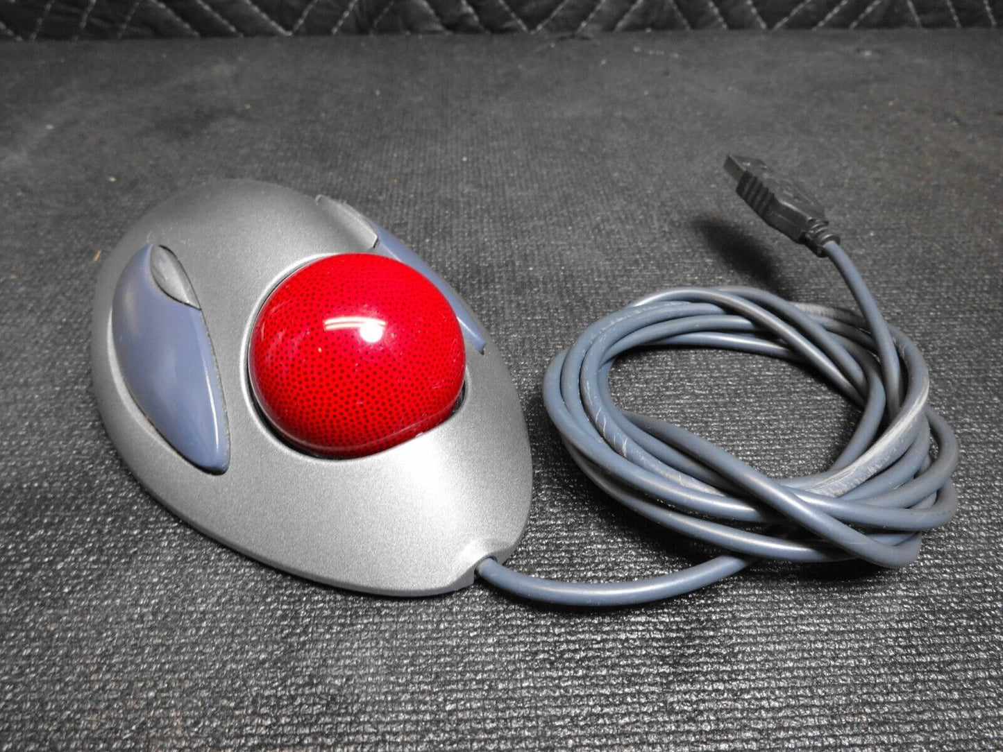 Logitech Marble Mouse T-BC21 USB Trackball Serviced, Tested & Working Condition