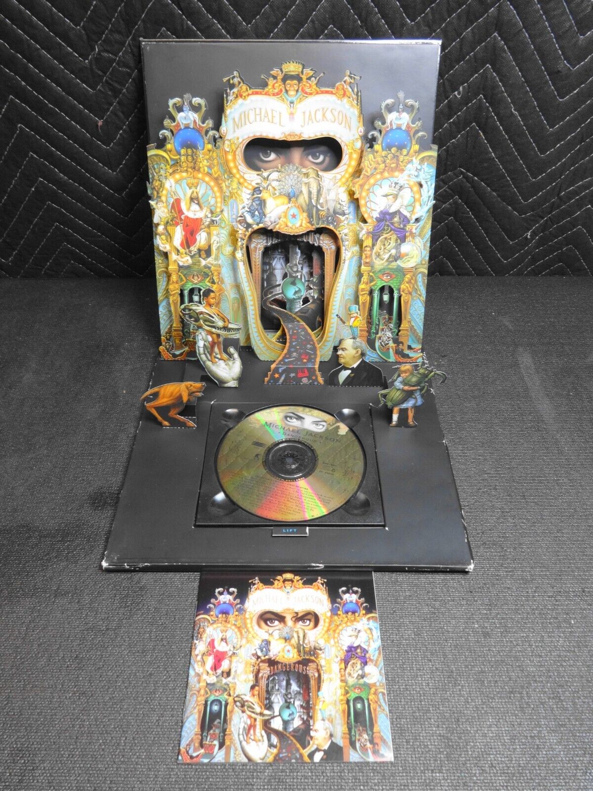 Michael Jackson Dangerous CD Collectors Edition First Printing Pop Up Cover