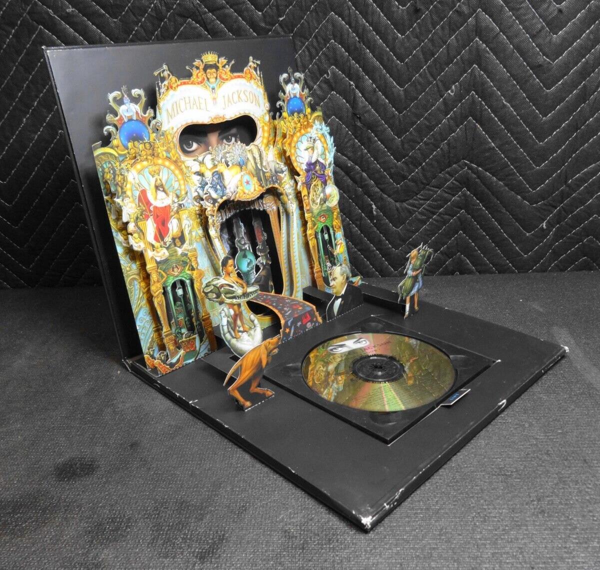 Michael Jackson Dangerous CD Collectors Edition First Printing Pop Up Cover