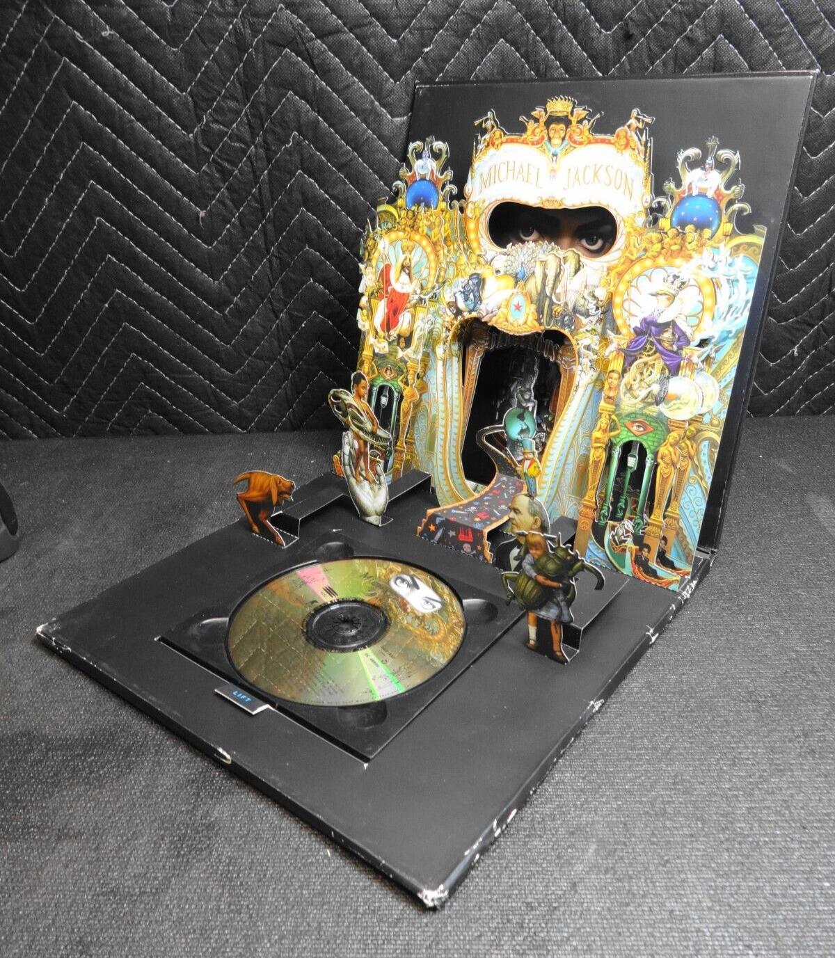 Michael Jackson Dangerous CD Collectors Edition First Printing Pop Up Cover