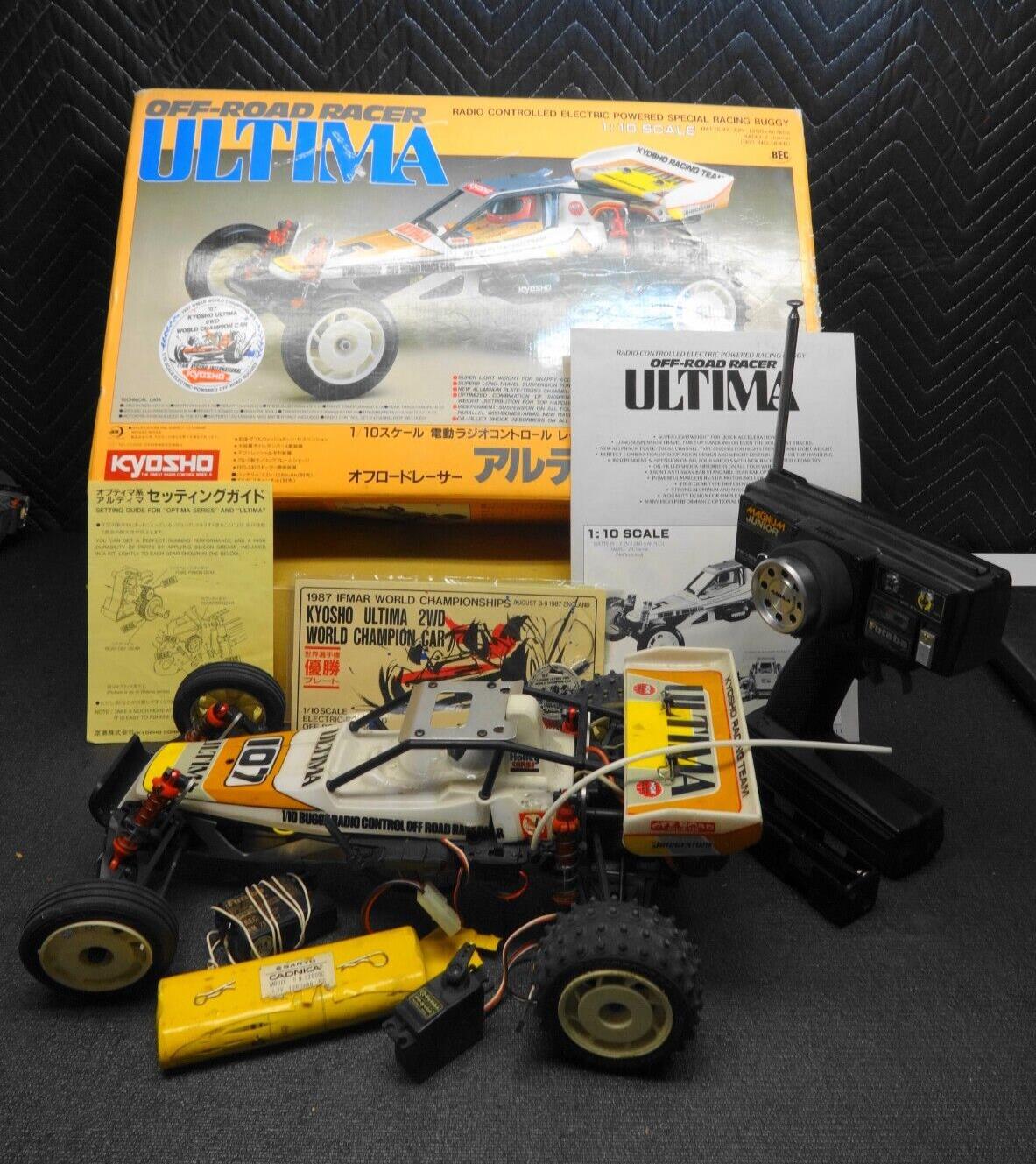 Kyosho Ultima 1987 Kit #3115 1/10 Off Road Buggy Vintage RC Car