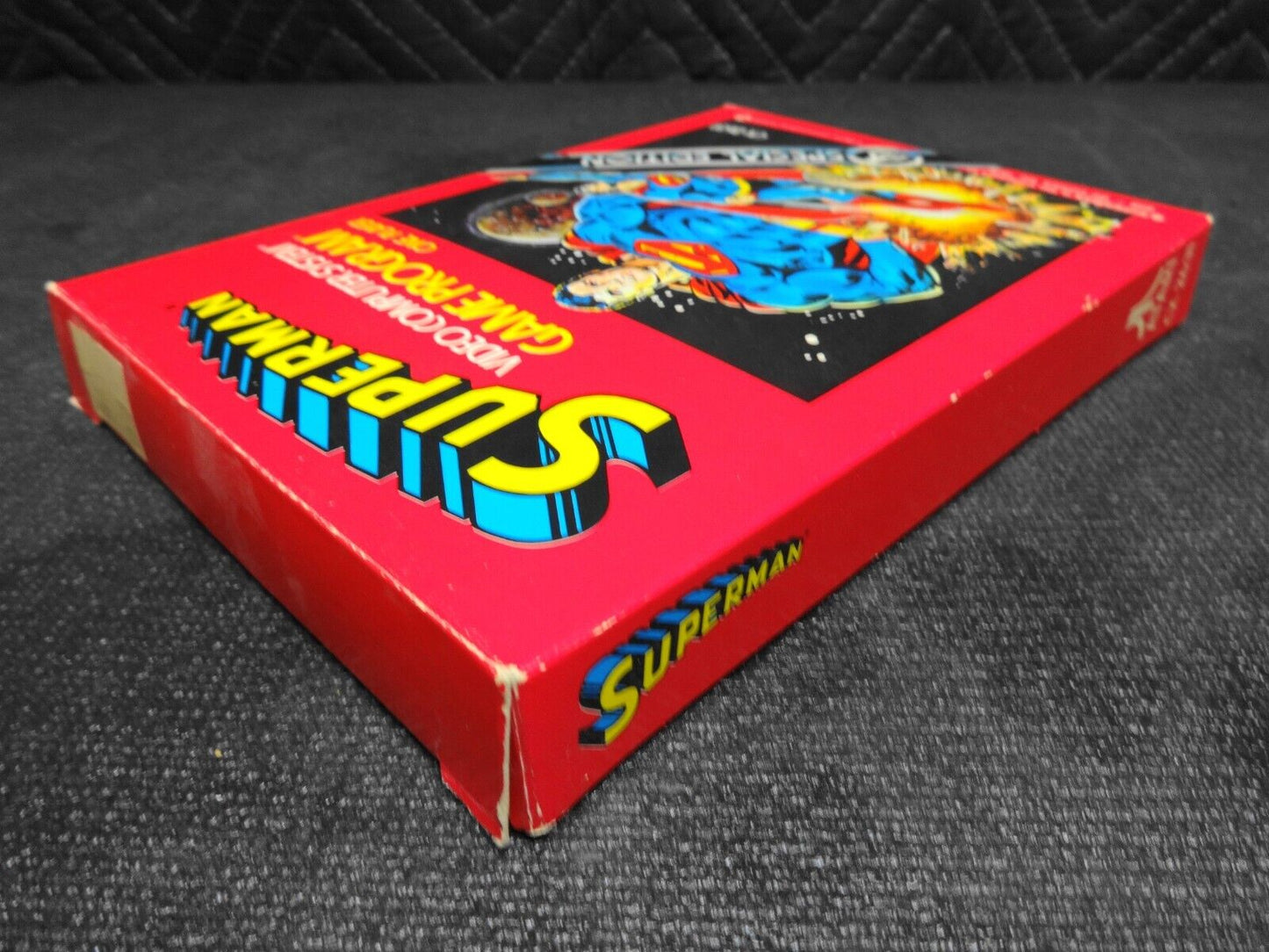 Superman (Atari 2600, 1979) CX2631 Special Edition w/ Box, Manual & Catalog