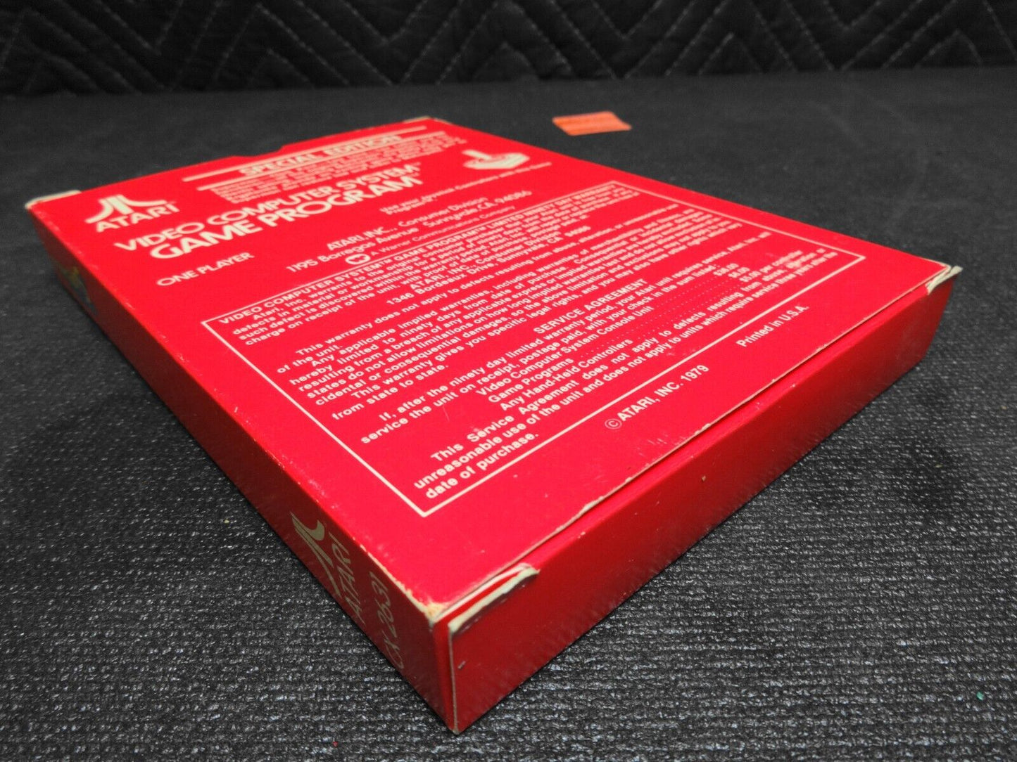 Superman (Atari 2600, 1979) CX2631 Special Edition w/ Box, Manual & Catalog