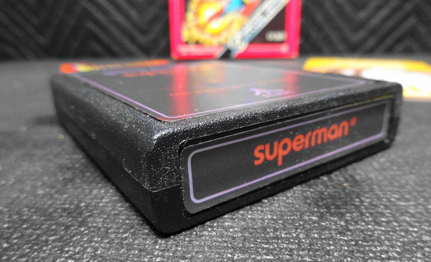 Superman (Atari 2600, 1979) CX2631 Special Edition w/ Box, Manual & Catalog