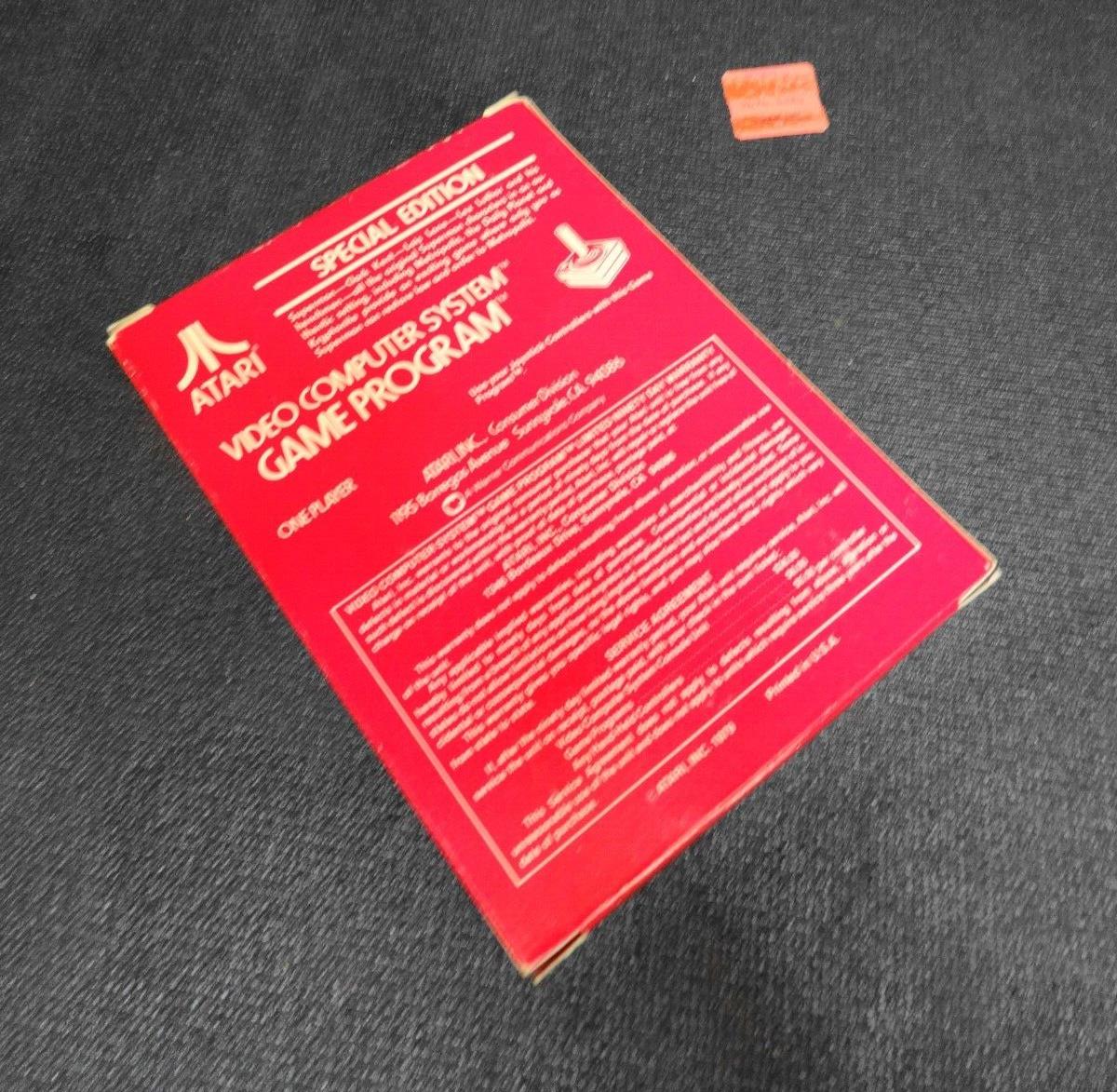 Superman (Atari 2600, 1979) CX2631 Special Edition w/ Box, Manual & Catalog