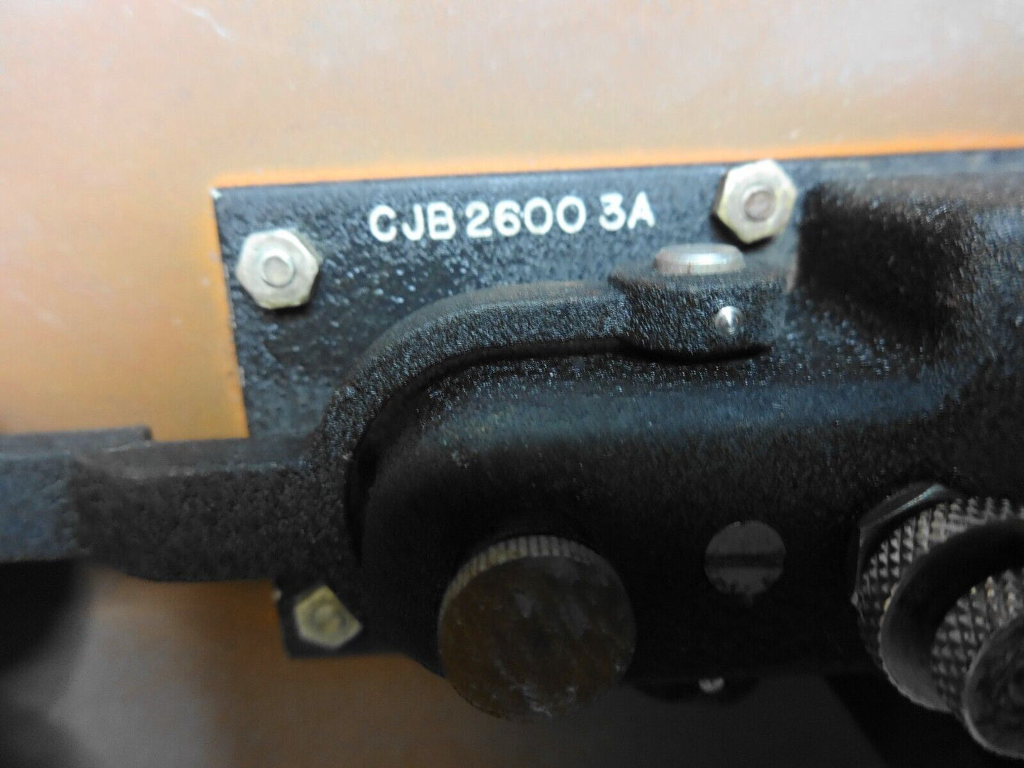 US Navy WW II Flameproof Telegraph Morse Code Key - CJB26003A