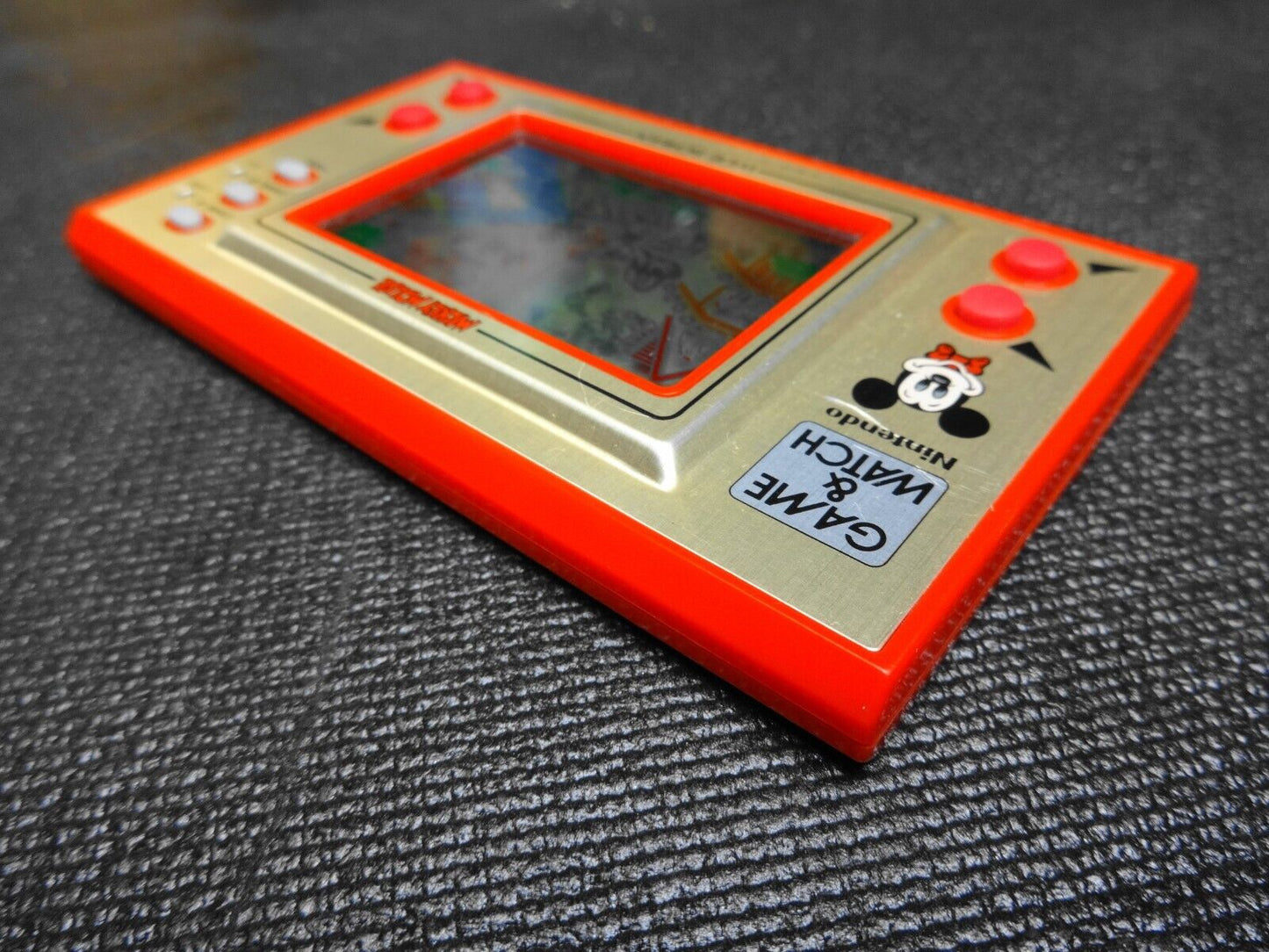 NINTENDO GAME AND & WATCH MC-25 Mickey Mouse 1981 JAPAN New Batteries - Works