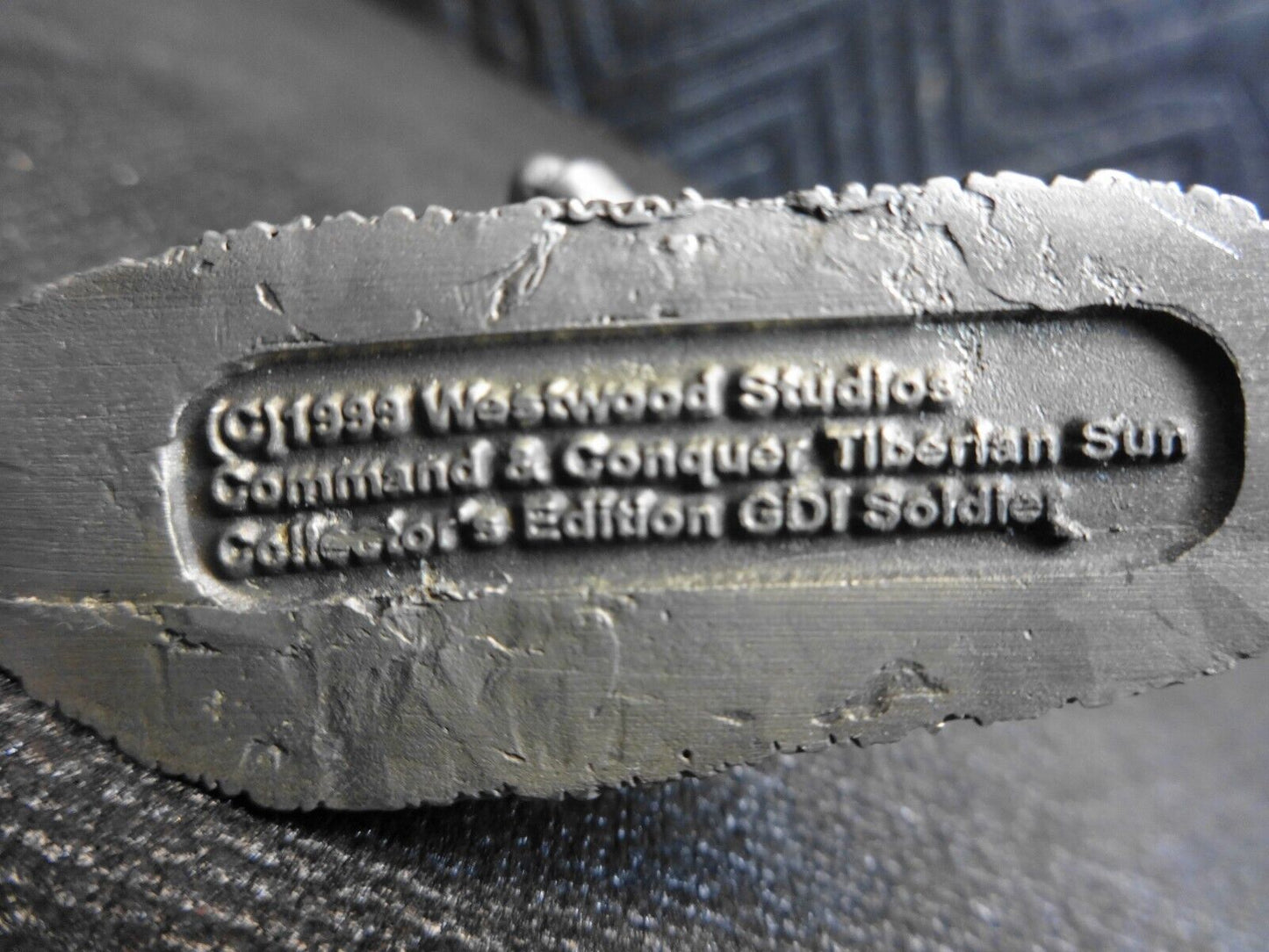 1999 Pewter Westwood Studios Command & Conquer Tiberian Sun GDI Soldier