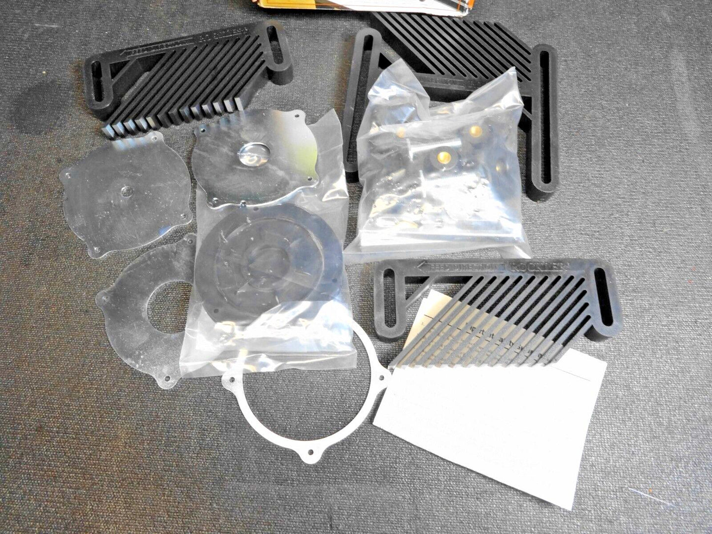 Rockler Standard Router Table 6-Piece Accessory Kit Feather Boards Inserts - New