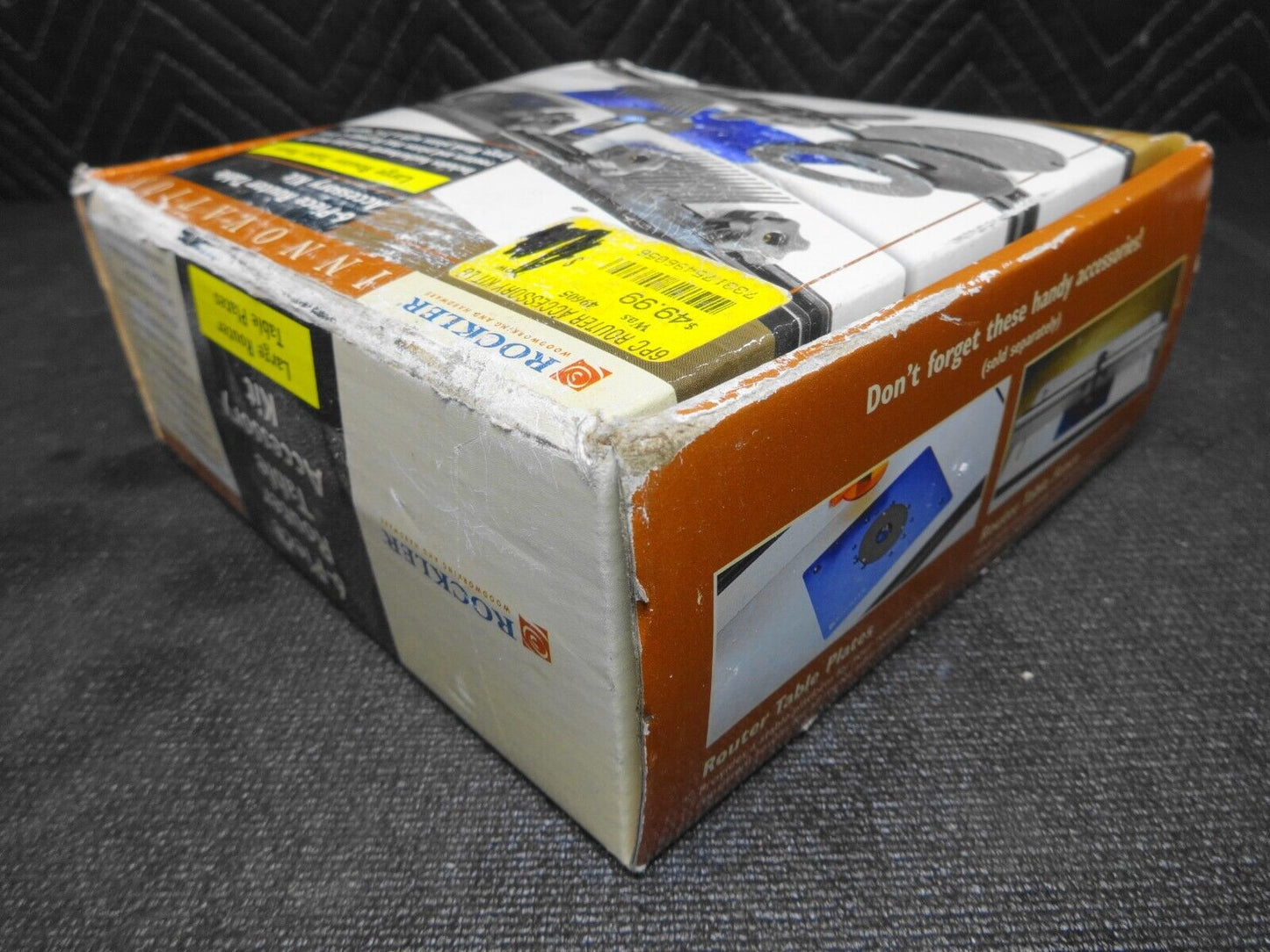 Rockler Standard Router Table 6-Piece Accessory Kit Feather Boards Inserts - New