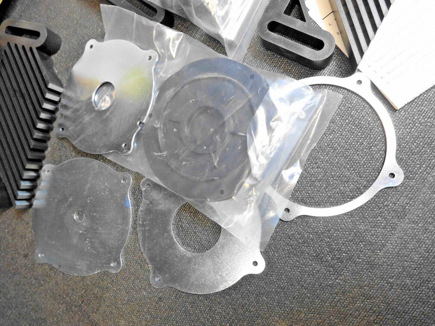 Rockler Standard Router Table 6-Piece Accessory Kit Feather Boards Inserts - New