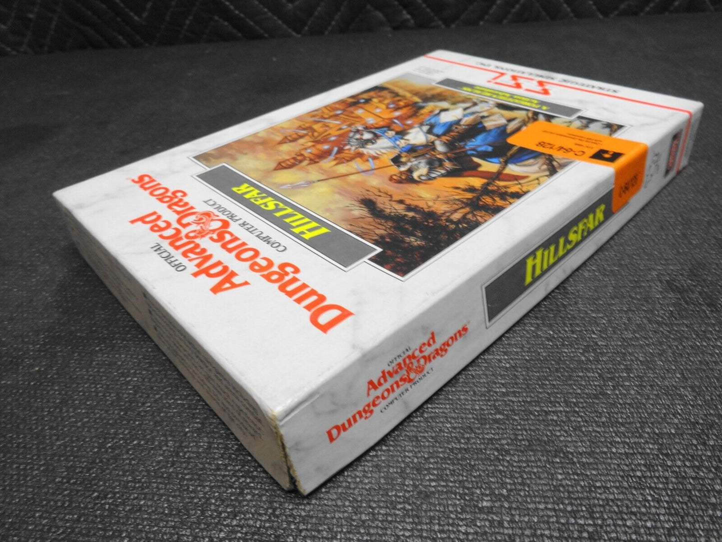 AD&D HILLSFAR SSI w/Poster Commodore 64/128 - Advanced Dungeons & Dragons